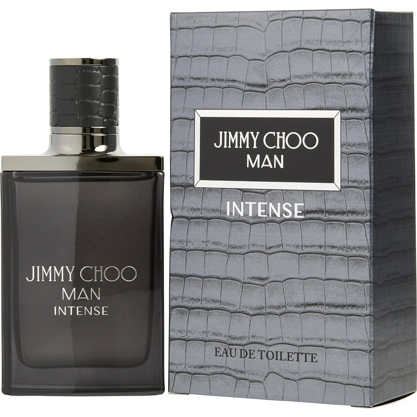 Jimmy Choo Man Intense Eau de Toilette bottle close-up detail