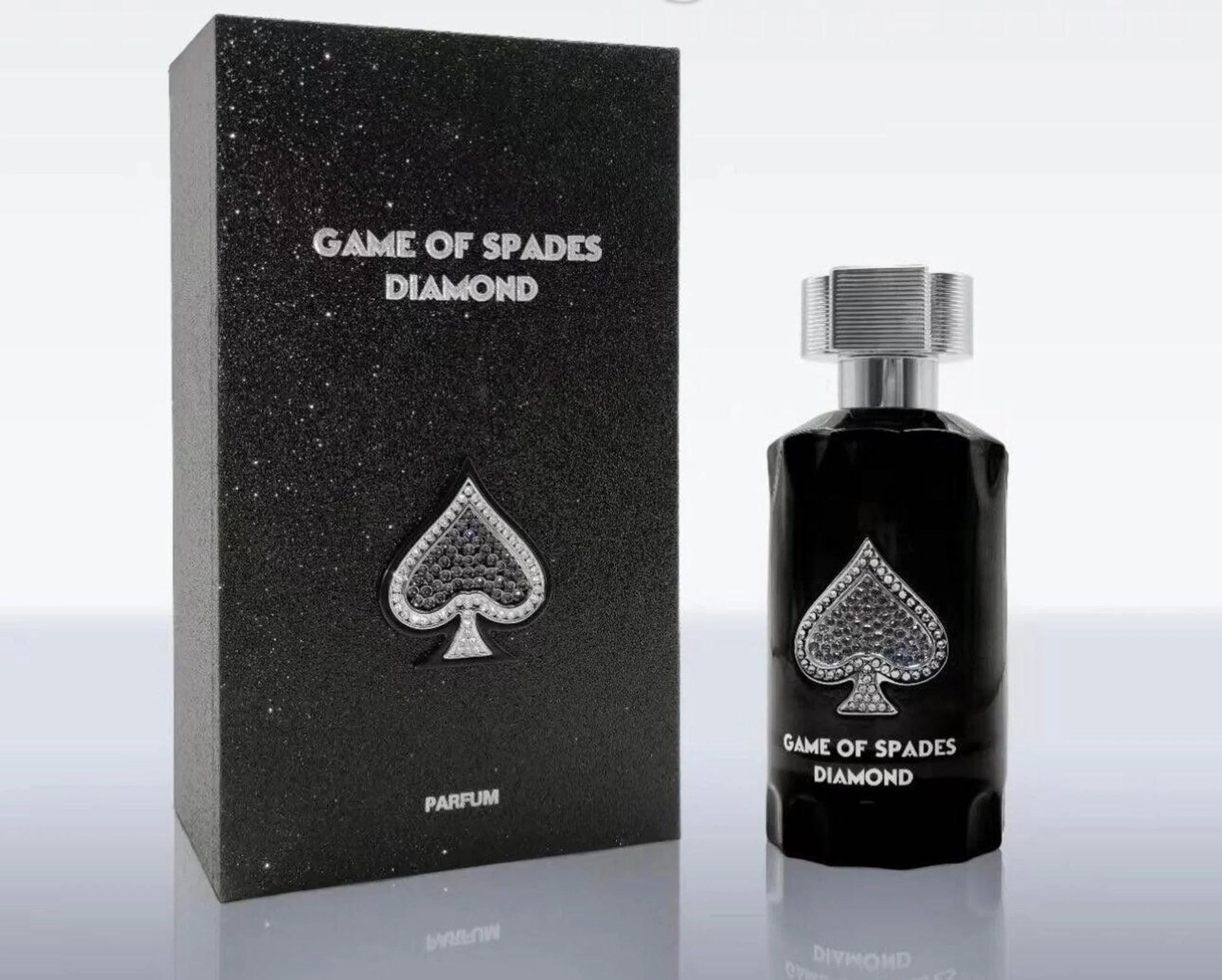 Jo Milano Game of Spades Diamond Parfum perfume bottle