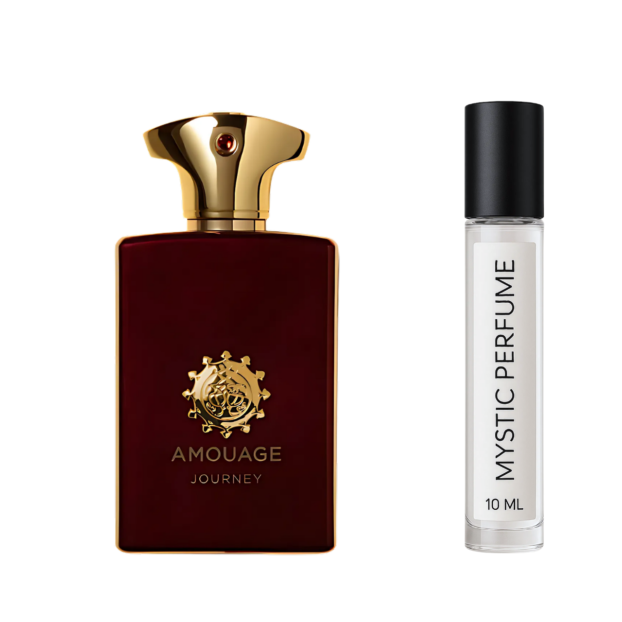 AMOUAGE JOURNEY MAN sample vial label detail