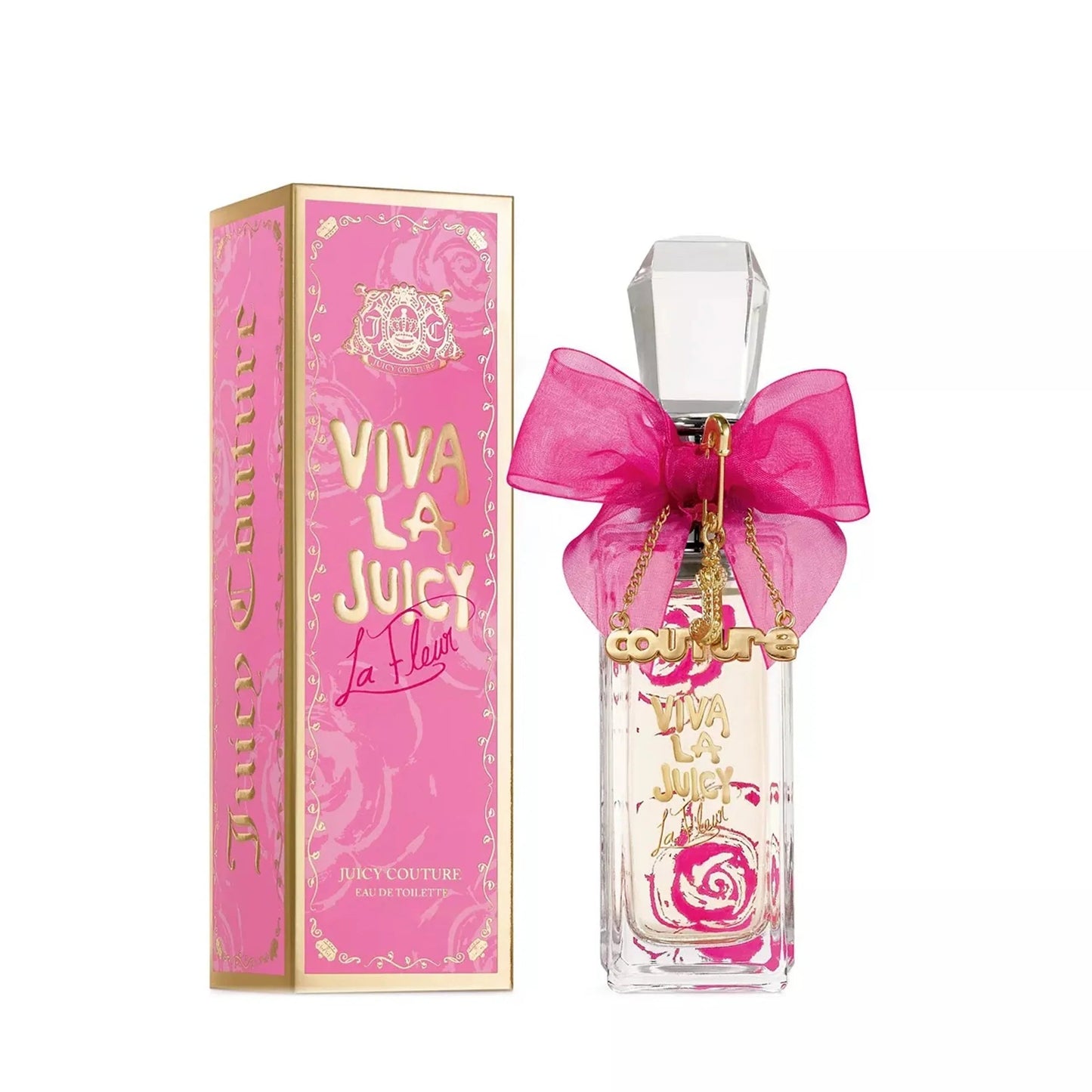 Juicy Couture Viva La Juicy La Fleur Eau de Toilette bottle and box