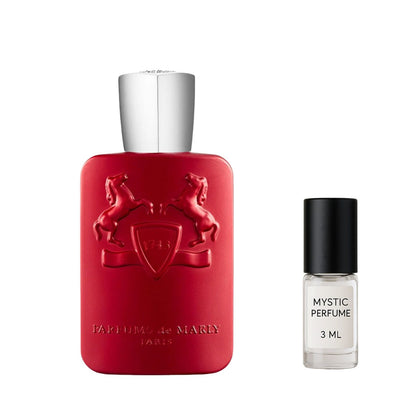 Parfums de Marly Kalan Parfum sample vial label detail