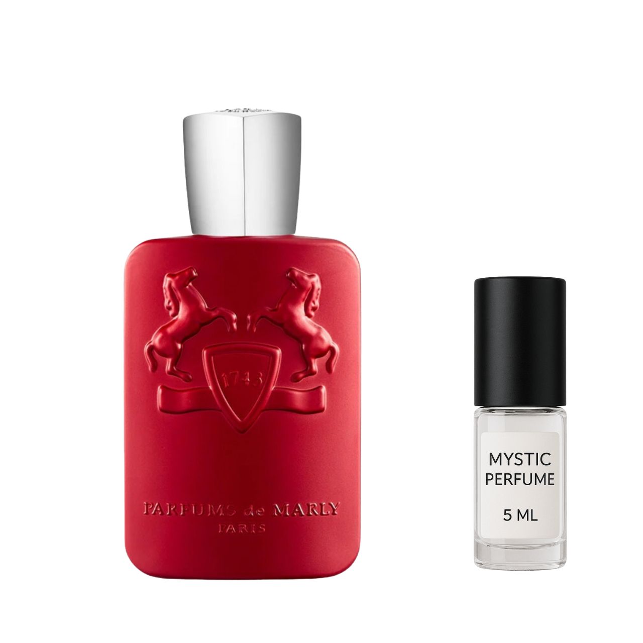 Parfums de Marly Kalan Parfum sample vial label detail