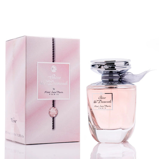 Kristel Saint Martin Shine Like Diamonds Eau de Parfum perfume bottle