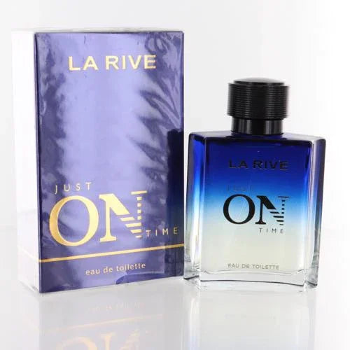 La Rive Just On Time Eau de Toilette perfume bottle