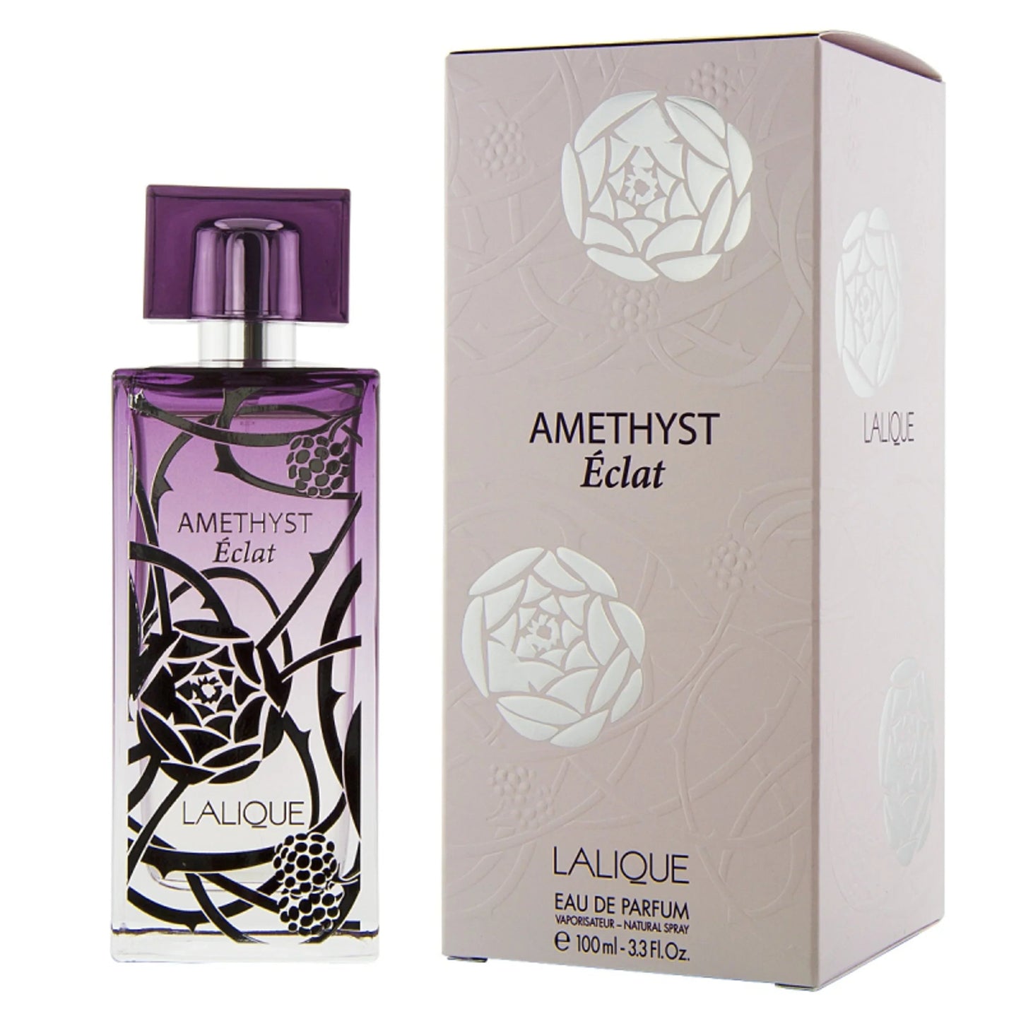 Lalique Amethyst Eclat Eau de Parfum perfume bottle