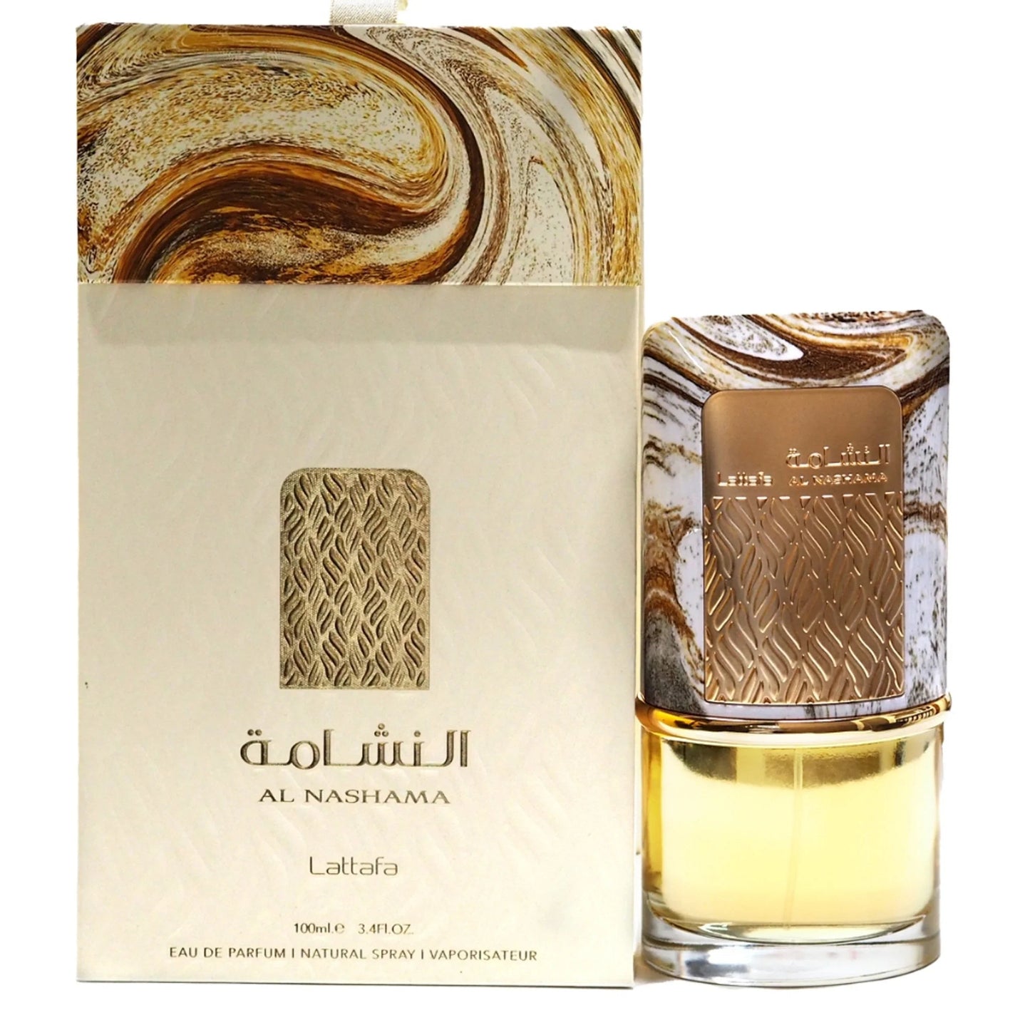 Lattafa Al Nashama Eau de Parfum packaging box