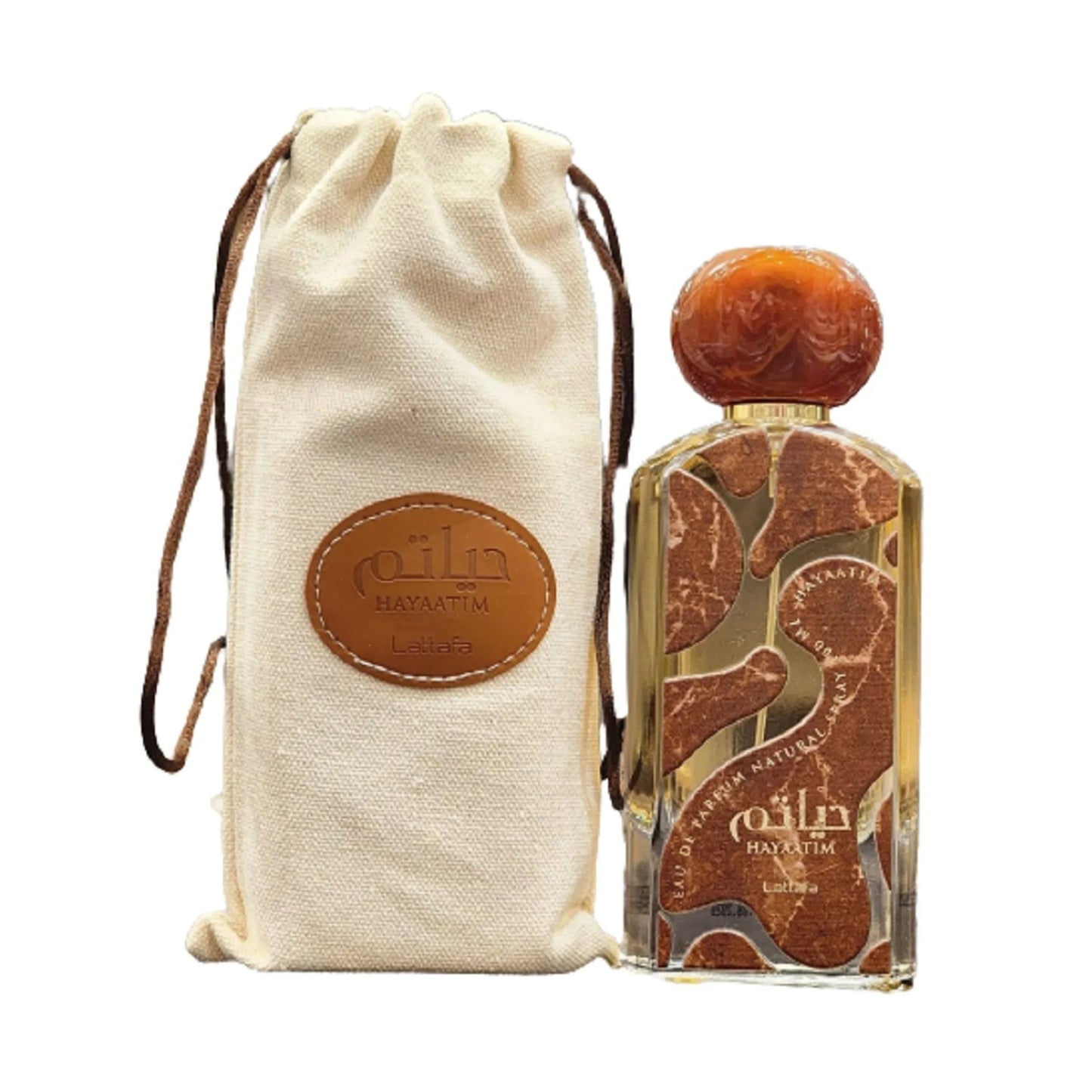 Lattafa Hayaatim Eau de Parfum packaging box