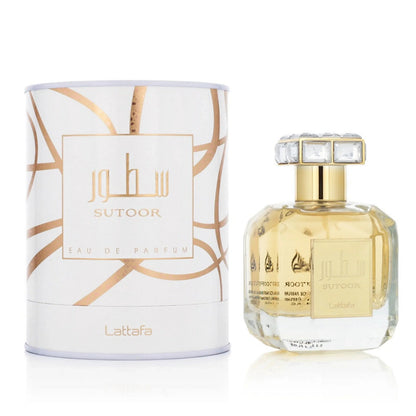 Lattafa Sutoor Eau de Parfum packaging box