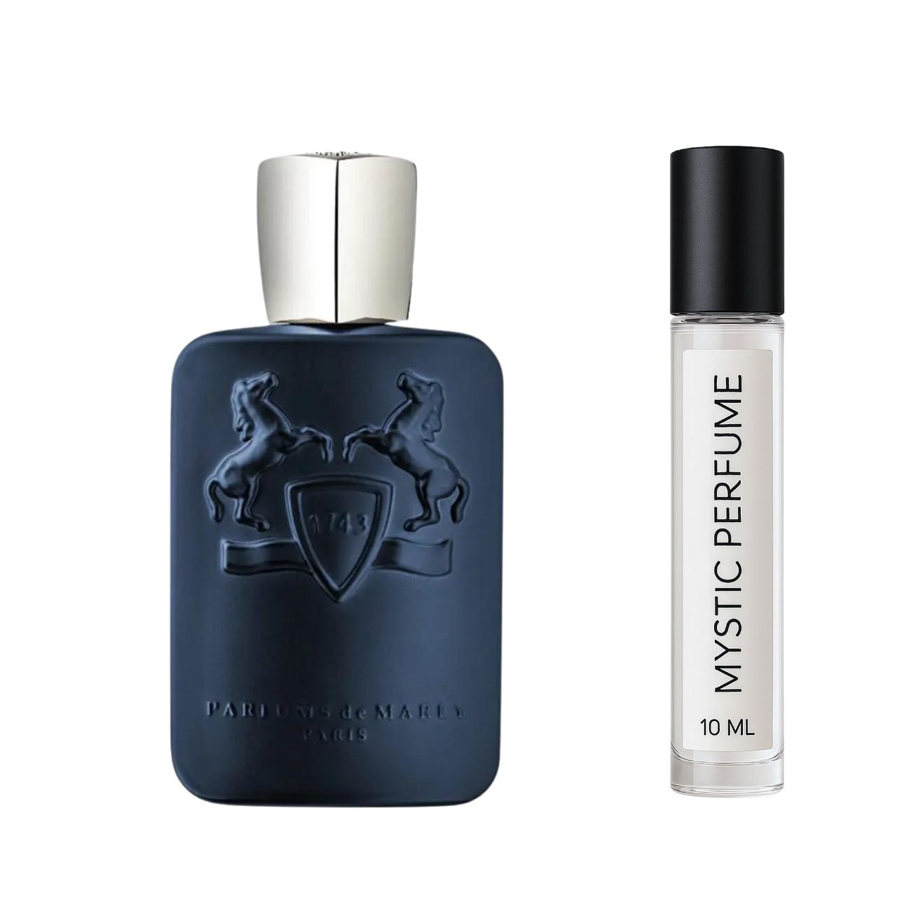 Parfums de Marly Layton Parfum sample vial label detail