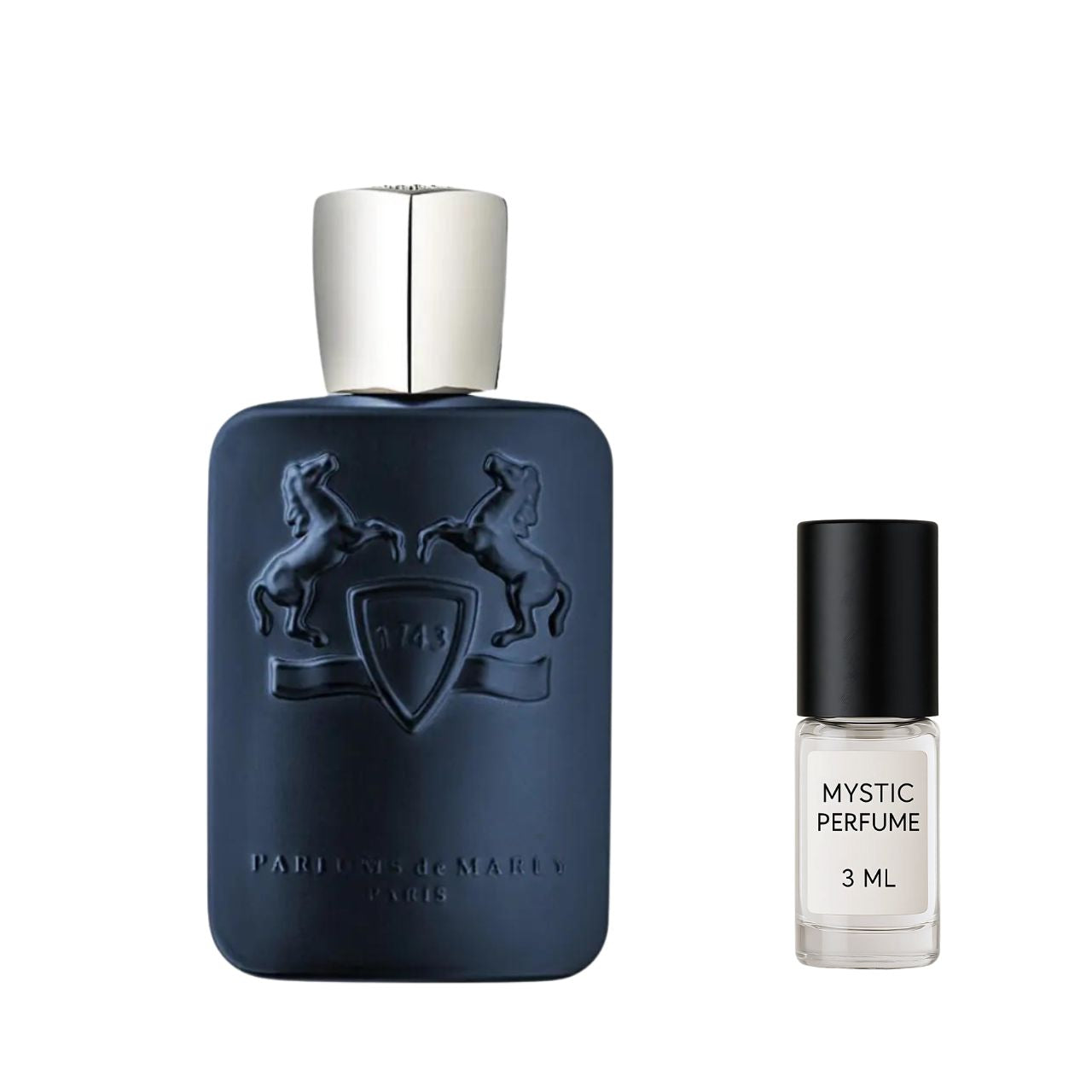 Parfums de Marly Layton Parfum sample vial label detail