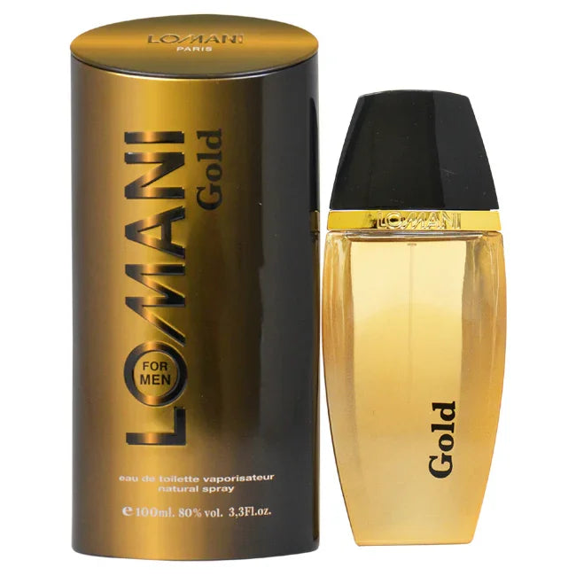 Lomani Gold Eau de Toilette perfume bottle