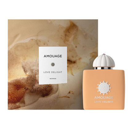Amouage Love Delight Eau de Parfum bottle and box
