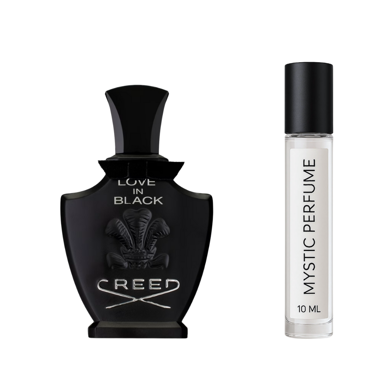 Creed Love in Black sample vial label detail