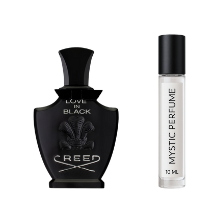 Creed Love in Black sample vial label detail