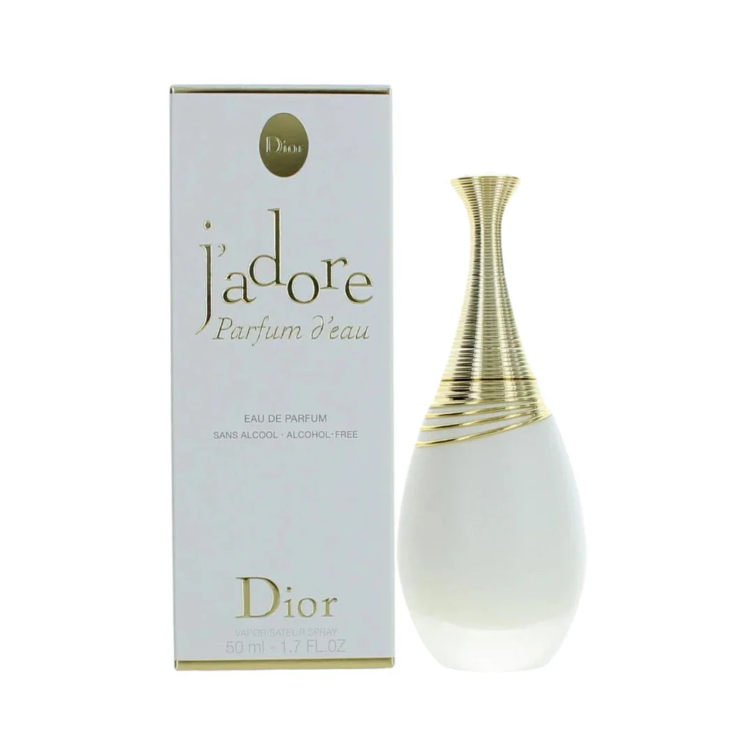 Dior J'adore d'eau Eau de Parfum packaging box