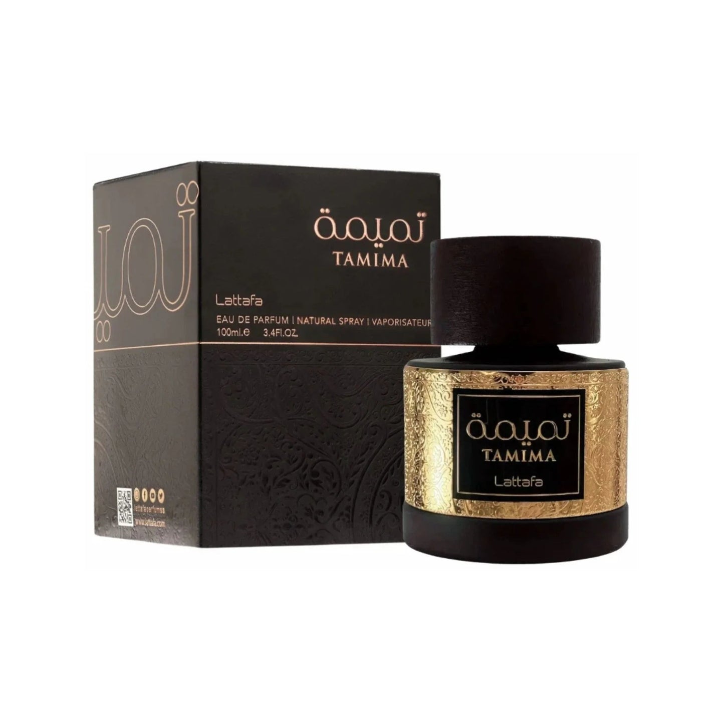 Lattafa Tamima Eau de Parfum packaging box