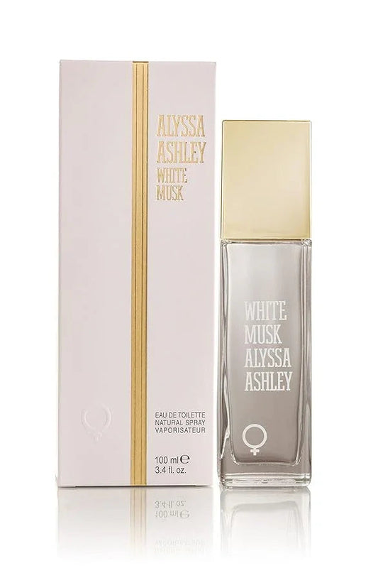 Alyssa Ashley White Musk Eau de Toilette perfume bottle