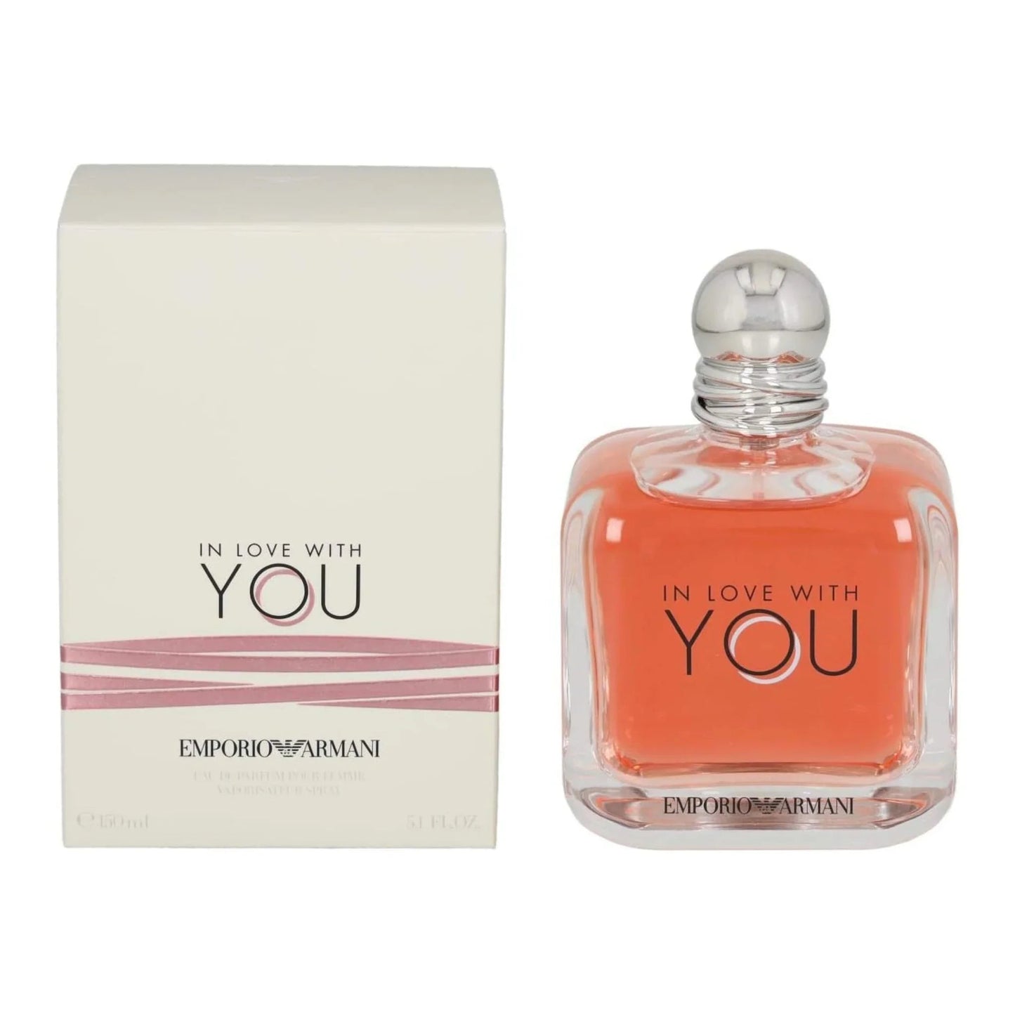 Emporio Armani In Love With You Eau de Parfum bottle close-up detail