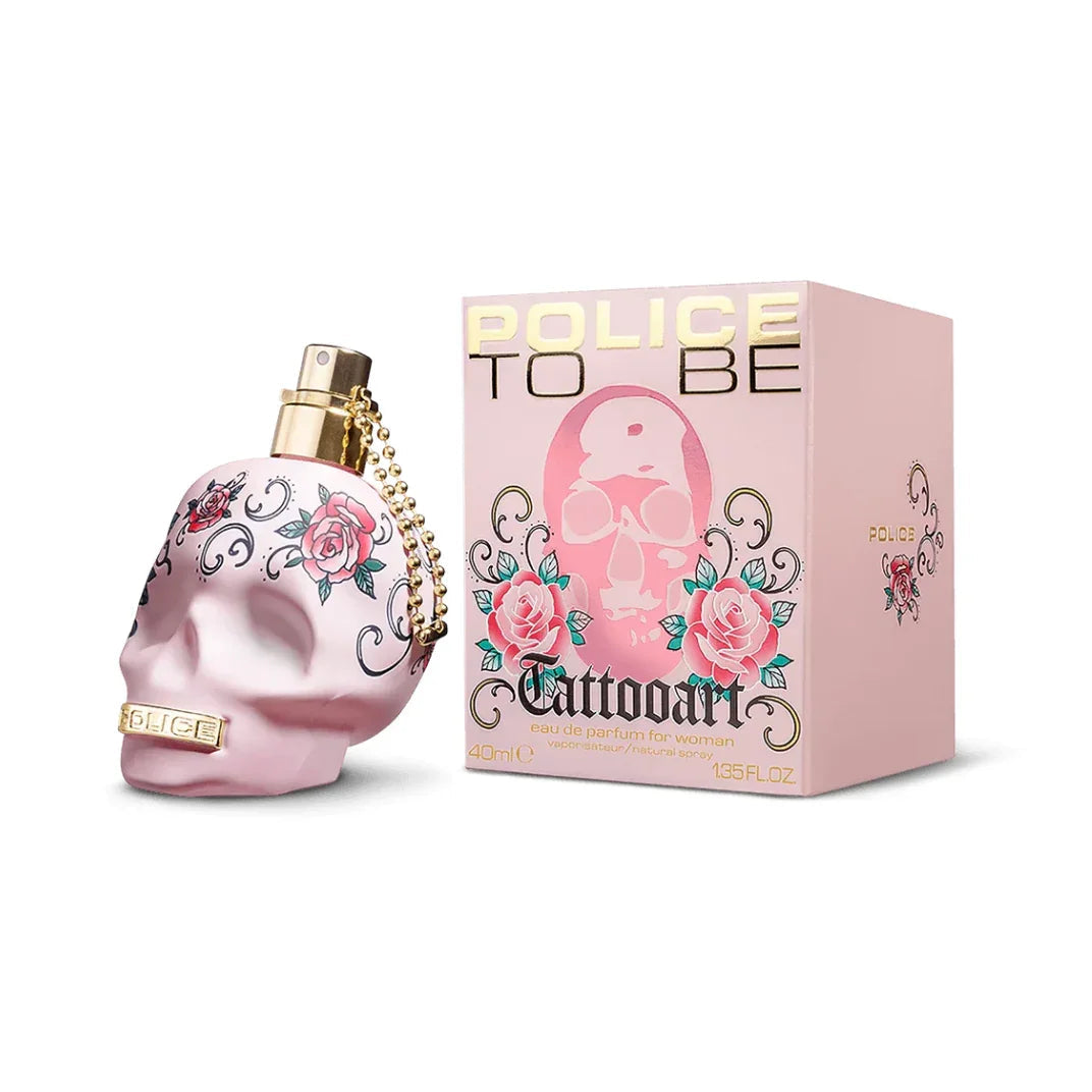 Police To Be Tattooart Eau de Parfum bottle and box