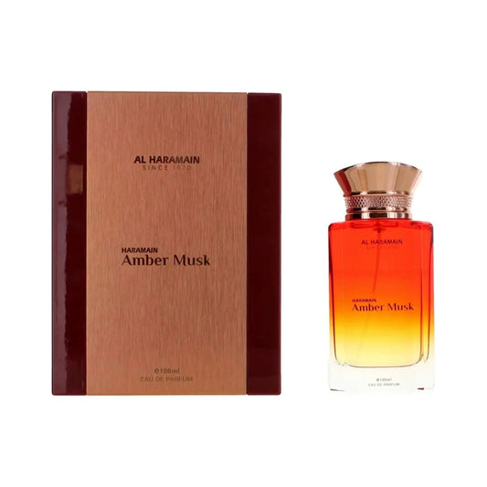 Al Haramain Amber Musk Eau de Parfum perfume bottle