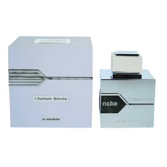 Al Haramain L'aventure Blanche Eau de Parfum perfume bottle