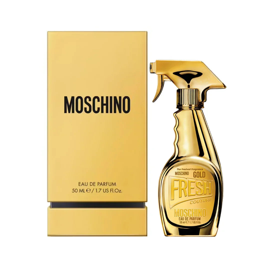 Moschino Gold Fresh Couture Eau de Parfum perfume bottle