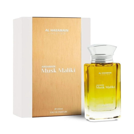 Al Haramain Musk Maliki Eau de Parfum perfume bottle