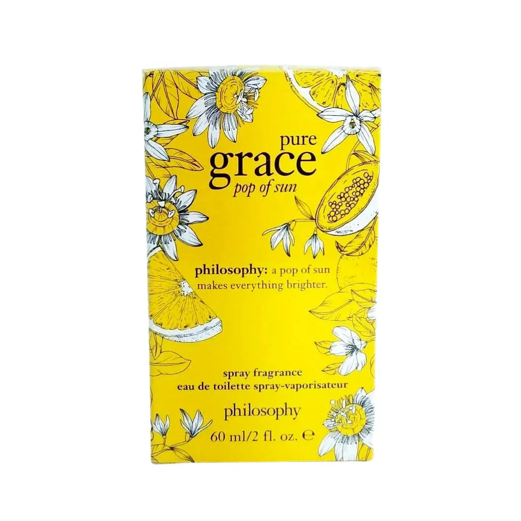 Philosophy Pure Grace Pop Of Sun Eau de Toilette perfume bottle