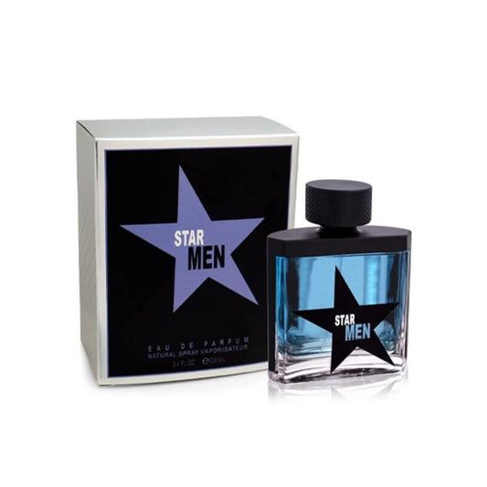 Fragrance World Star Men Eau de Parfum perfume bottle