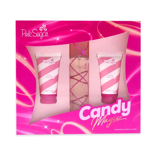 Aquolina Pink Sugar Candy Magic Eau de Toilette perfume bottle