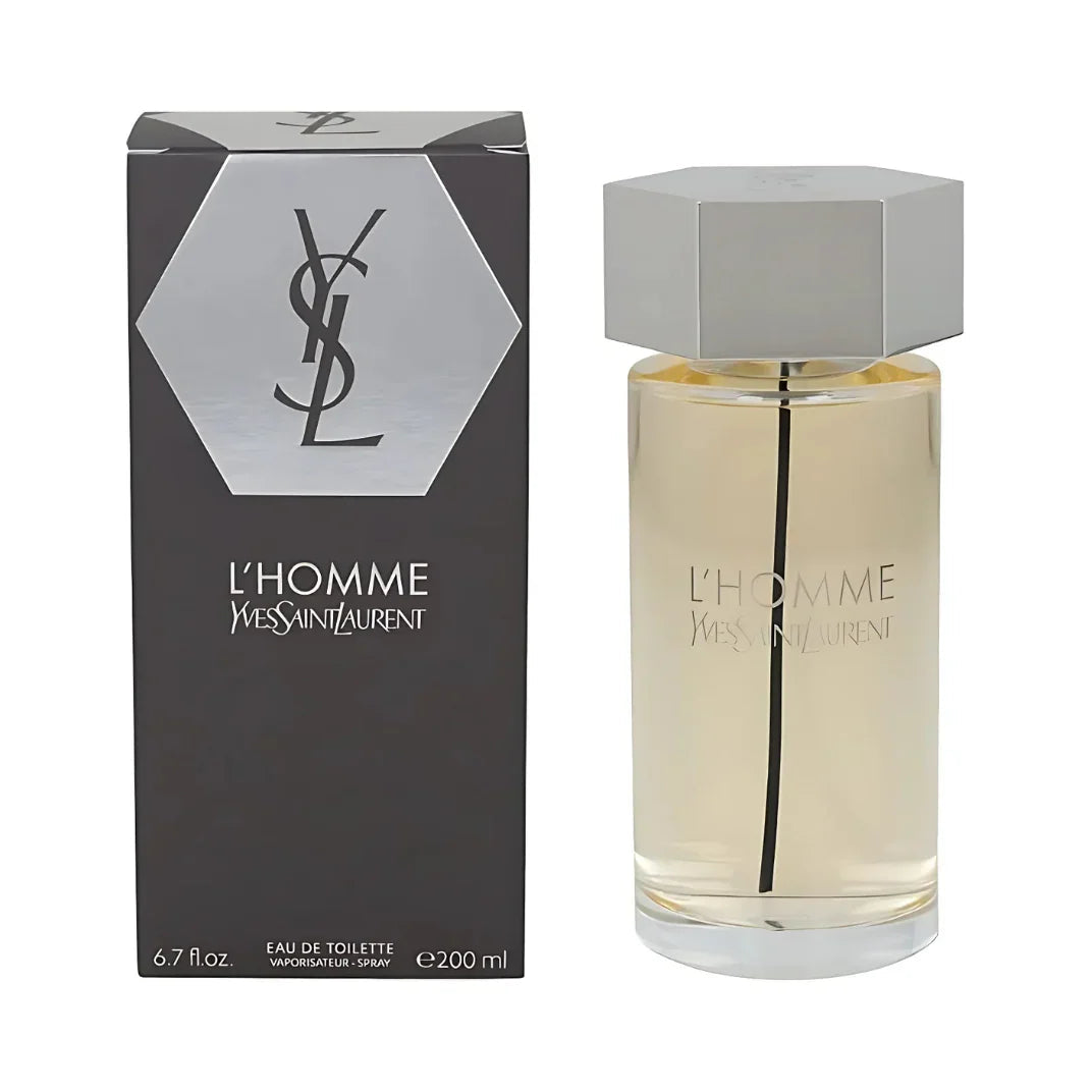 Yves Saint Laurent L'Homme Eau de Toilette carton and packaging