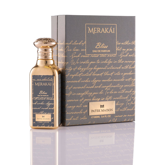 Patek Maison Merakai Bliss Eau de Parfum perfume bottle