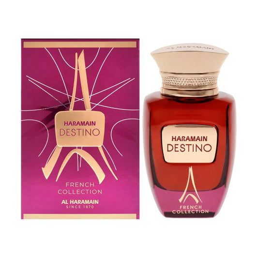 Al Haramain Destino French Collection Eau de Parfum perfume bottle