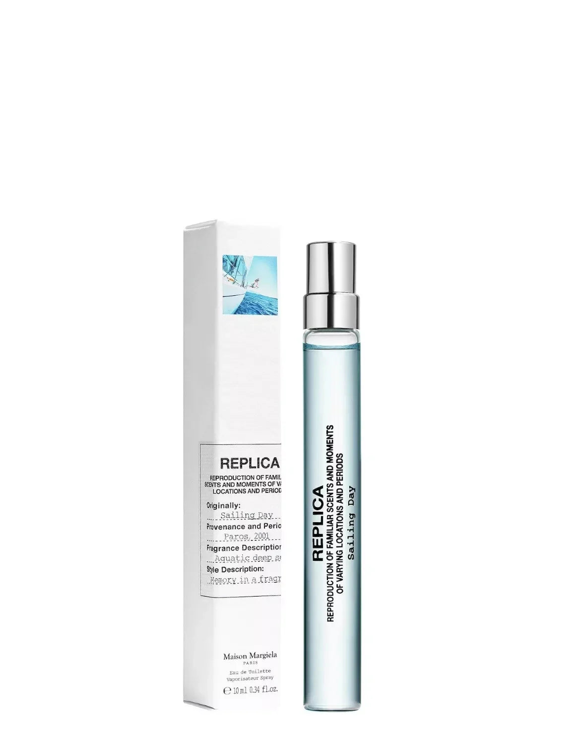 Maison Margiela Replica Sailing Day Eau de Toilette bottle and box