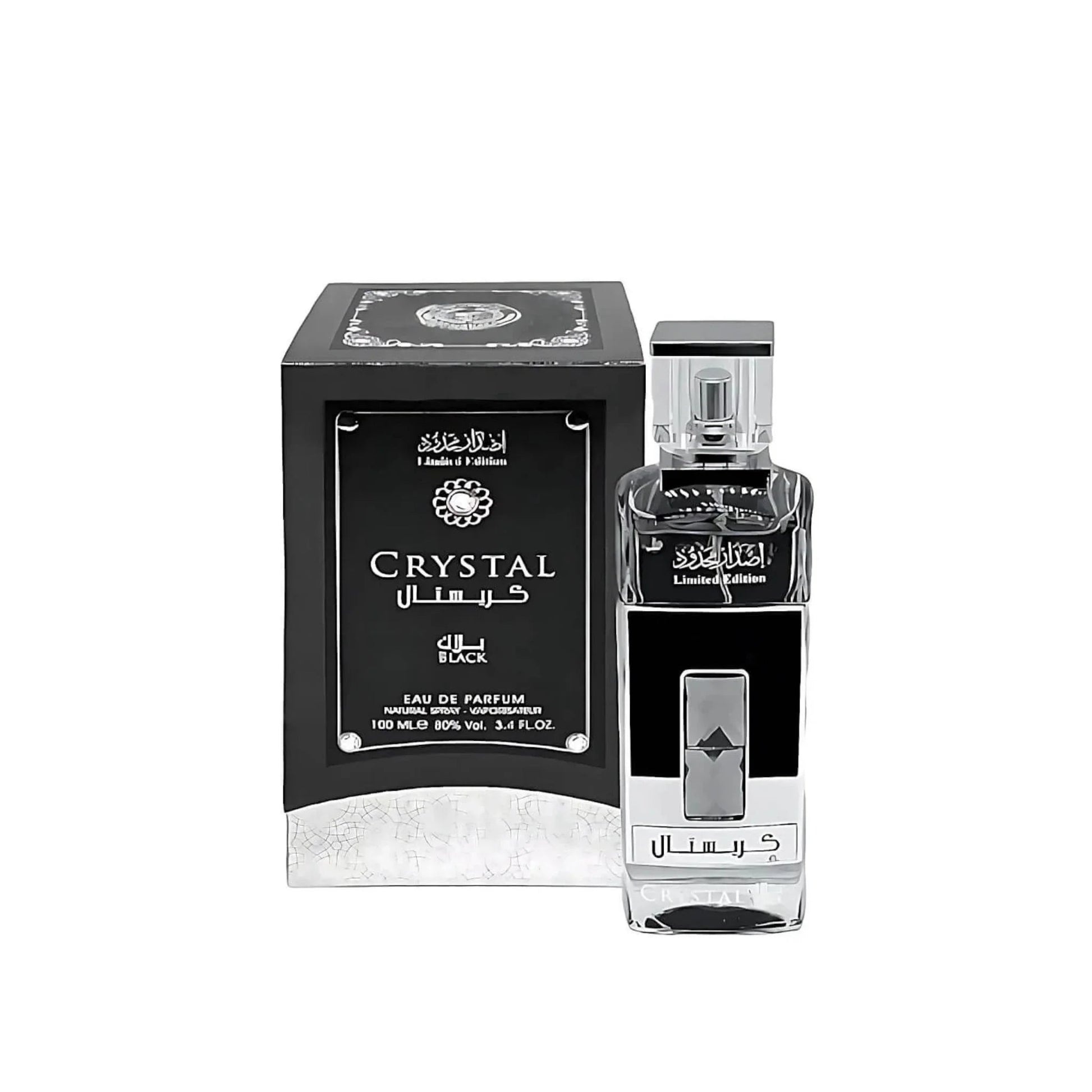 Ard Al Zaafaran Crystal Black Eau de Parfum perfume bottle