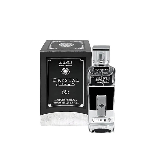 Ard Al Zaafaran Crystal Black Eau de Parfum perfume bottle