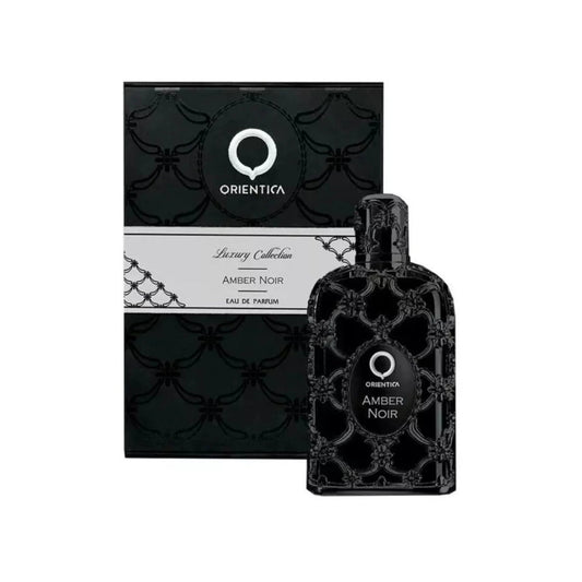 Orientica Amber Noir Eau de Parfum perfume bottle