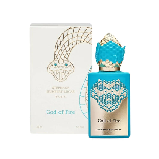 Stephane Humbert Lucas God of Fire Eau de Parfum perfume bottle