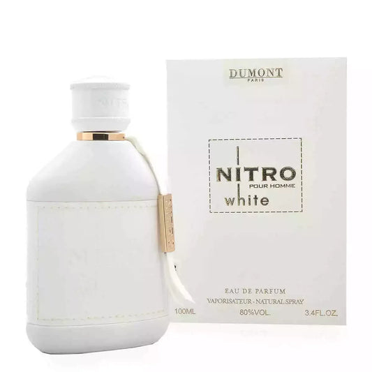 Dumont Nitro White Eau de Parfum perfume bottle