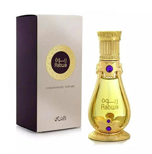 Rasasi Rabwa Perfume Oil perfume bottle
