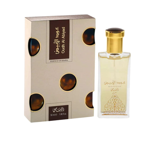 Rasasi Oudh Al Abiyad Eau de Parfum perfume bottle