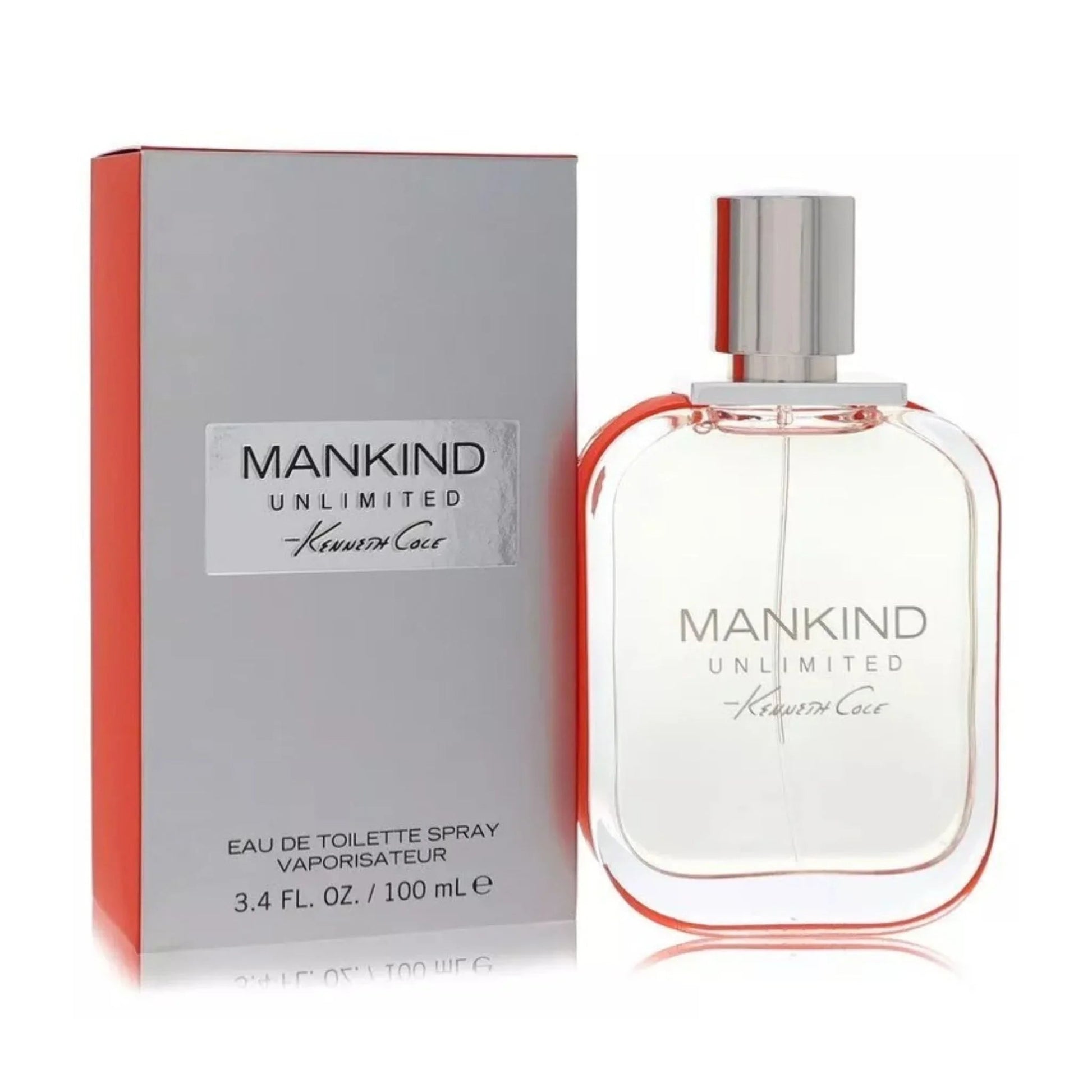 Kenneth Cole Mankind Unlimited Eau de Toilette packaging box