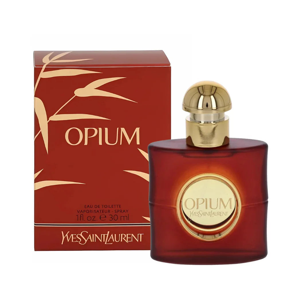 Yves Saint Laurent Opium Eau de Toilette perfume bottle