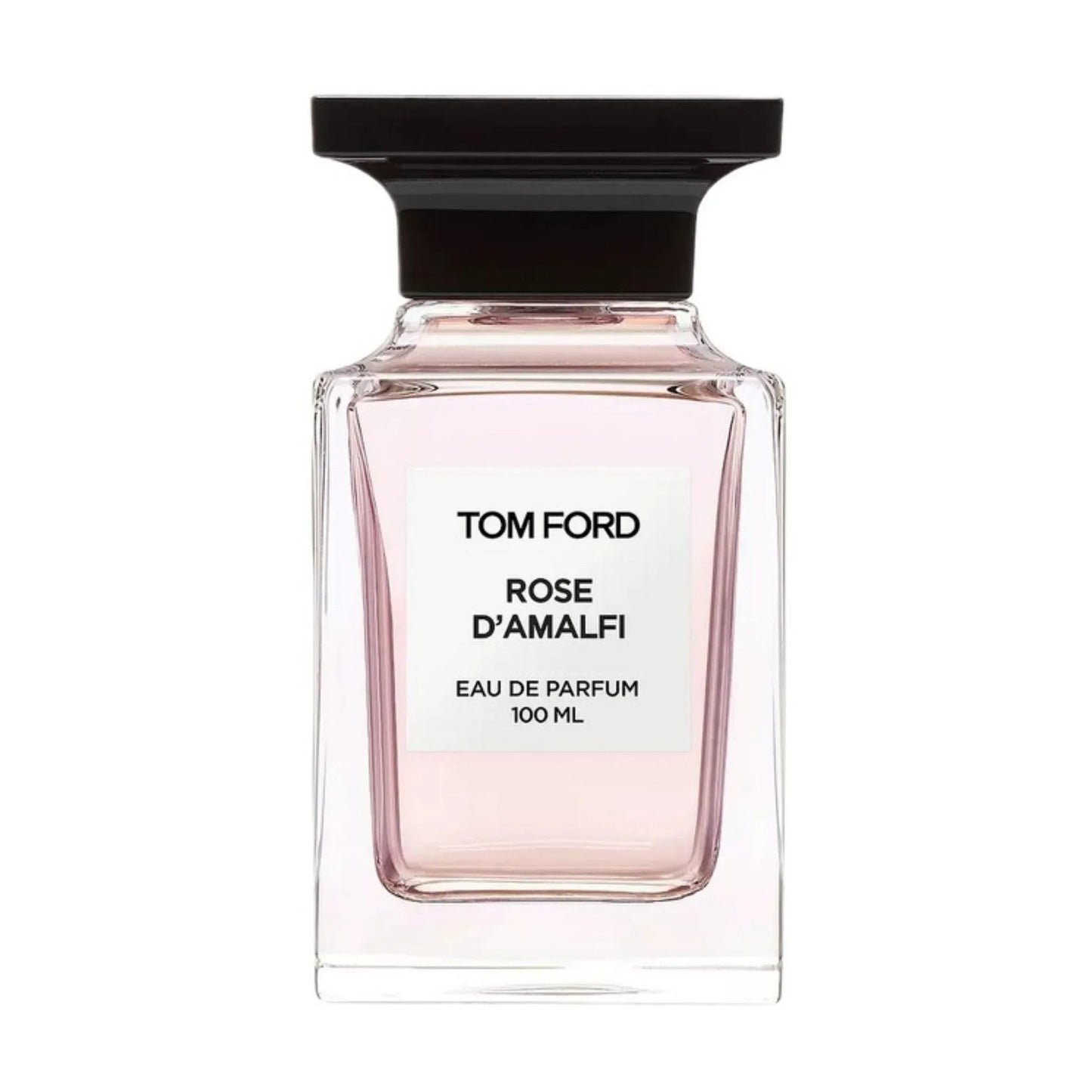 Tom Ford Rose D'amalfi Eau de Parfum bottle close-up detail