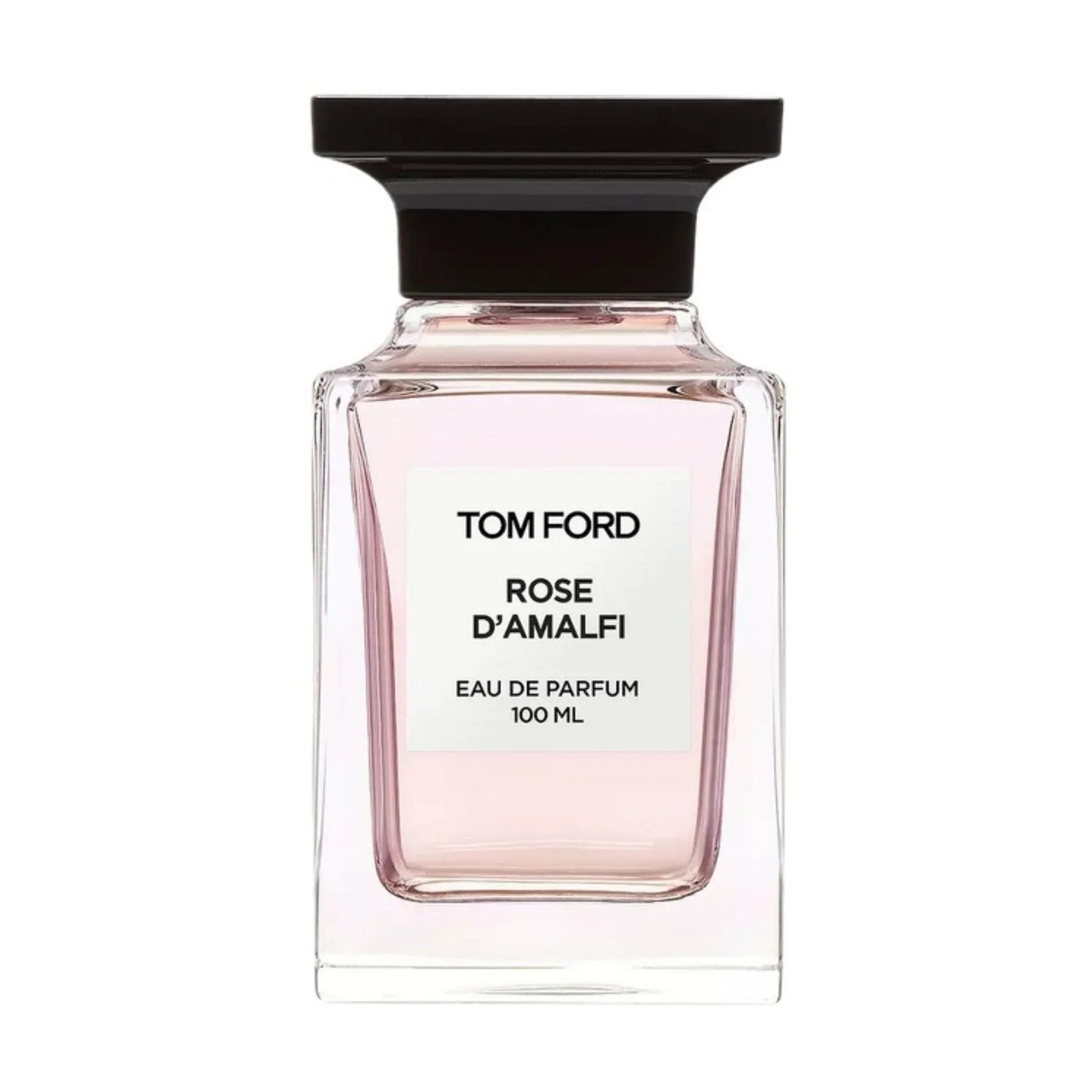 Tom Ford Rose D'amalfi Eau de Parfum bottle close-up detail