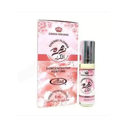 Al Rehab Cherry Flower Perfume Oil perfume bottle