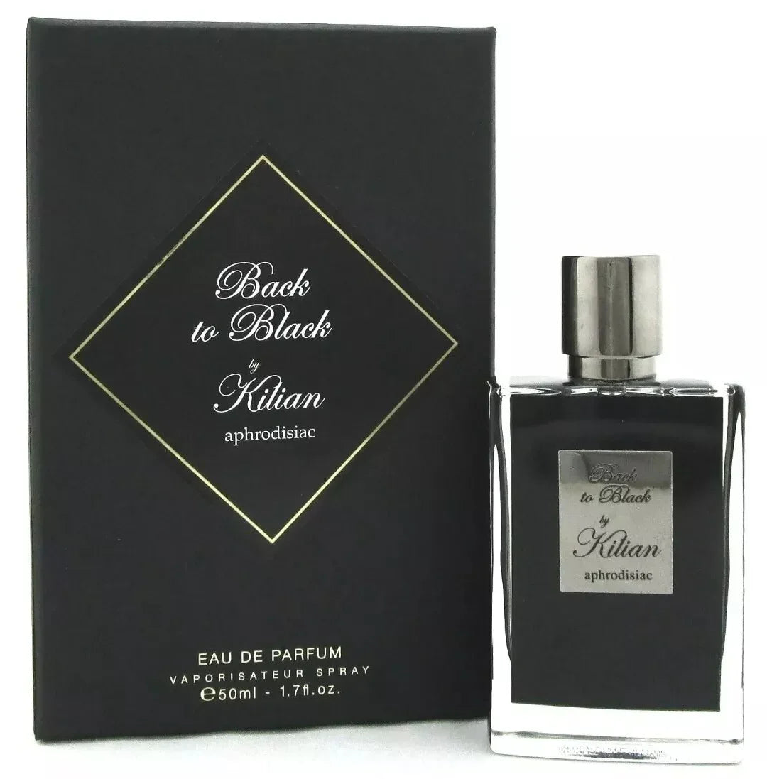 Kilian Back To Black Aphrodisiac Eau de Parfum bottle and box
