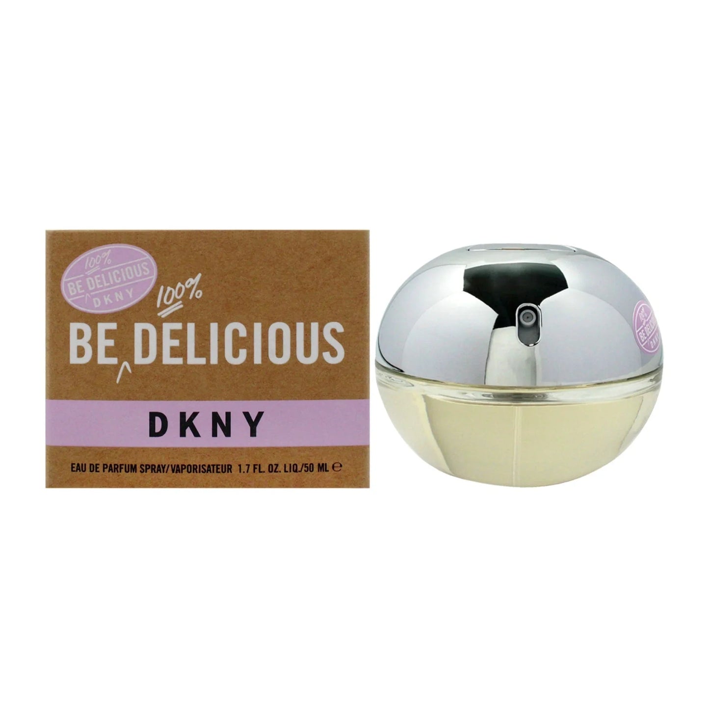 DKNY Be 100% Delicious Eau de Parfum packaging box