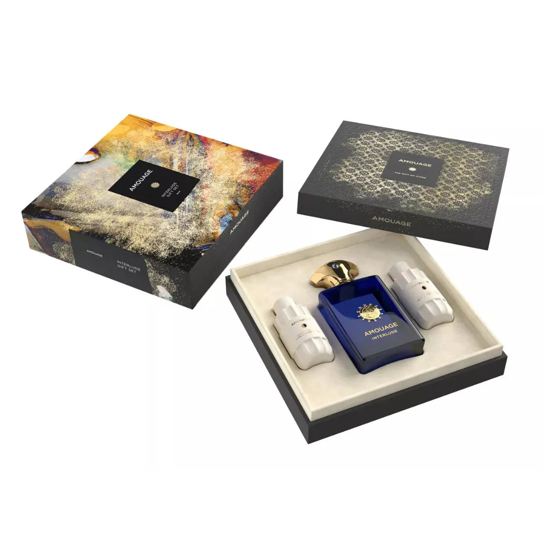 Amouage Interlude Man Eau de Parfum bottle and box