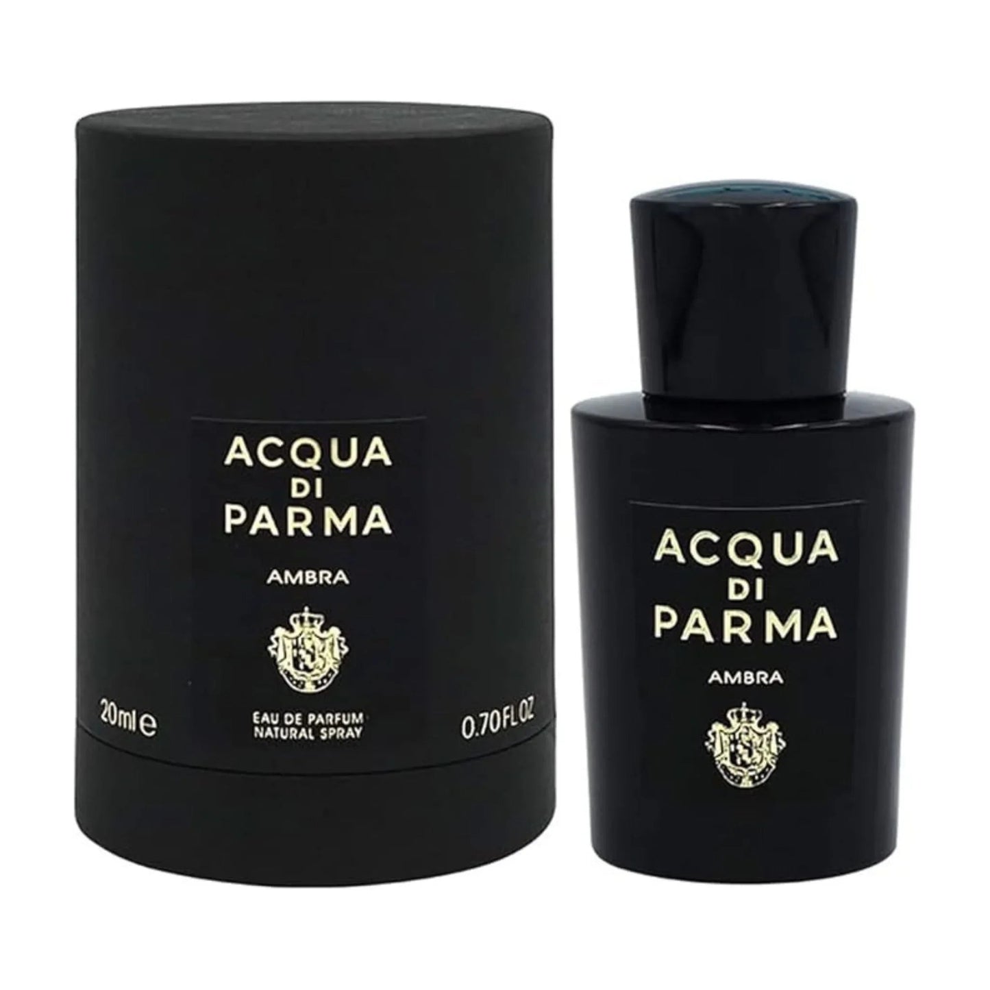Acqua Di Parma Ambra Eau de Parfum bottle close-up detail